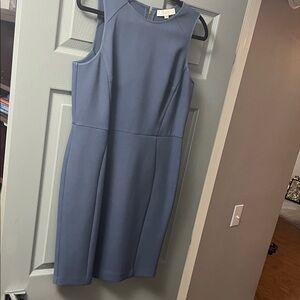 LOFT Classic Blue Sleeveless Dress